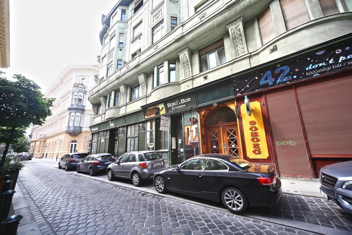 Amber Terrace Studios Downtown Budapest Exterior foto
